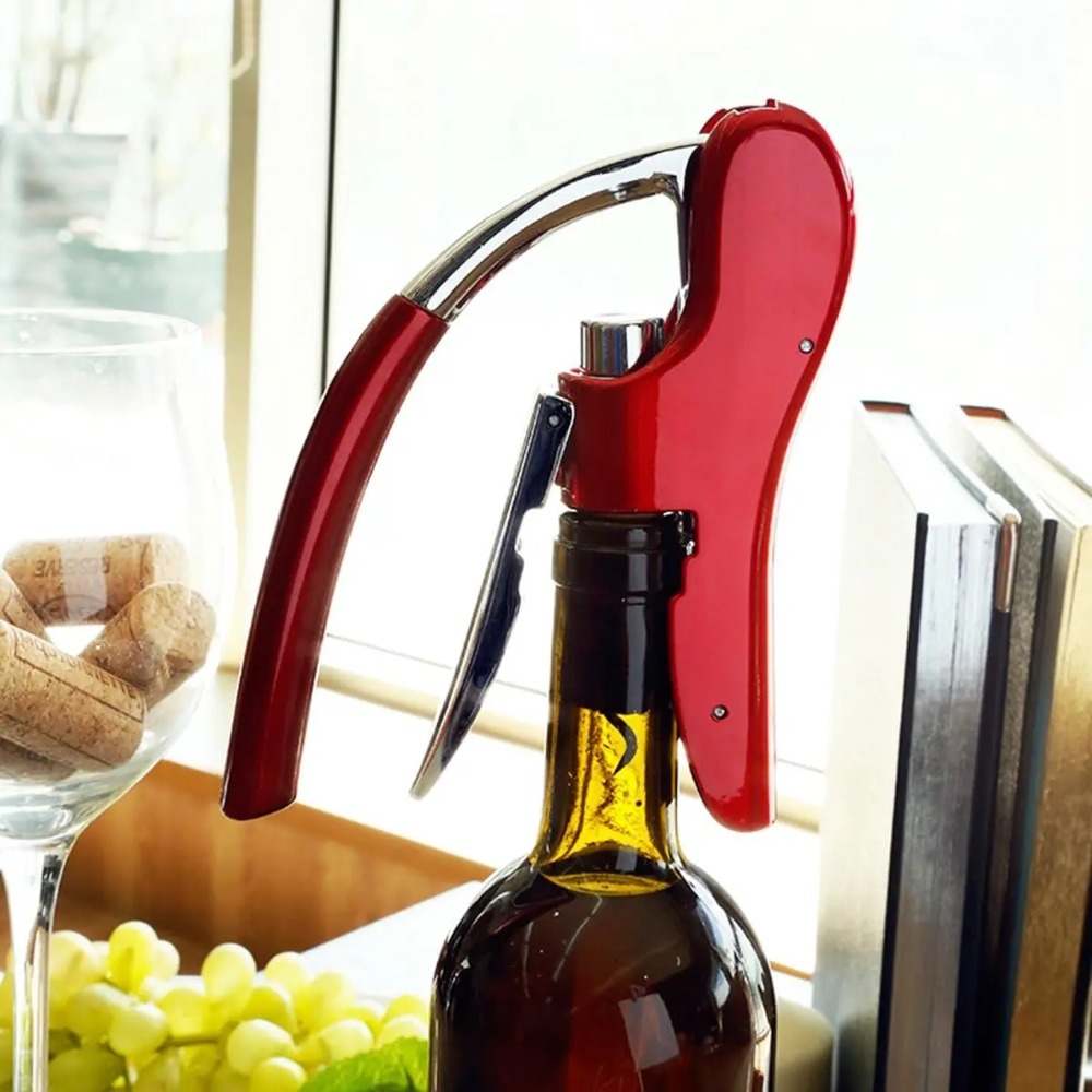 Wine In Beer Bottle - Sacacorchos profesional de acero inoxidable, abridor