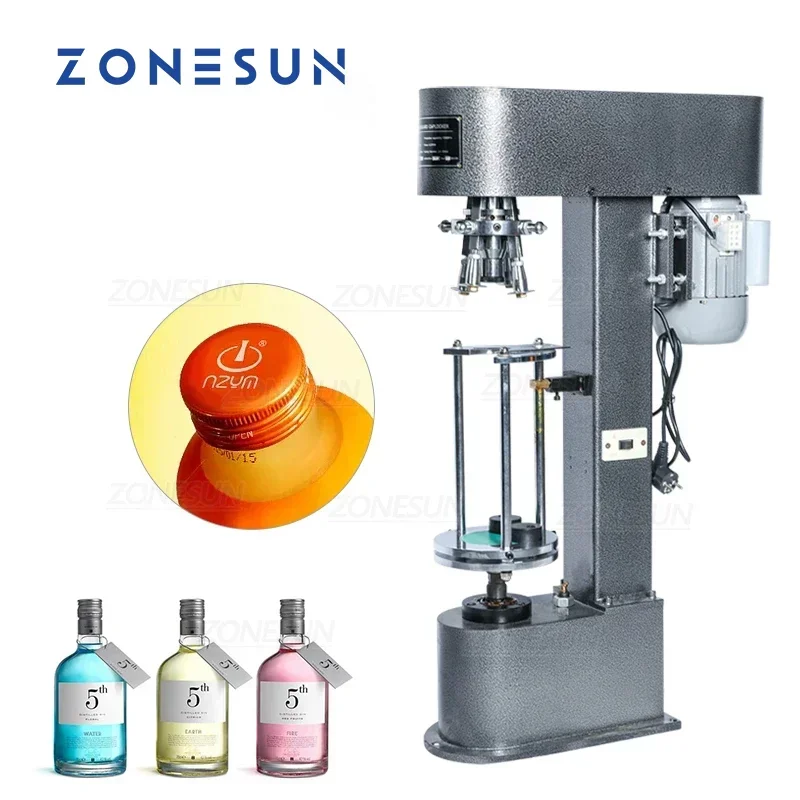 Wine In Beer Bottle - Máquina Tapadora Semiautomática de Escritorio ZONESUN