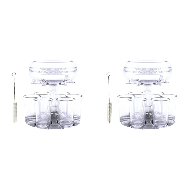 Wine Beer Glass Set - Juego de 6 Vasos de Chupito