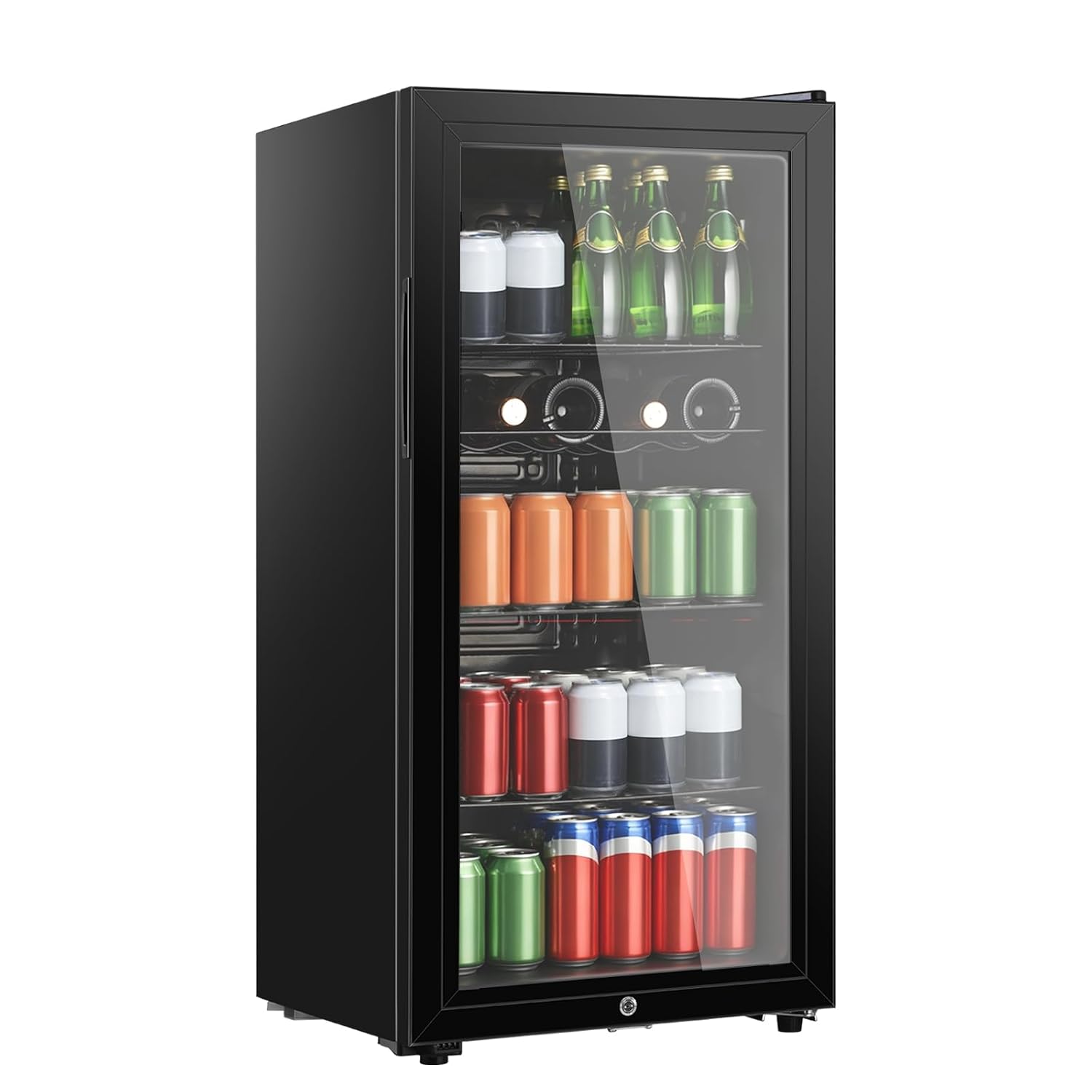 Refrigerador para Bebidas de 4 - Wine Beer Mini Fridge reseña y precio