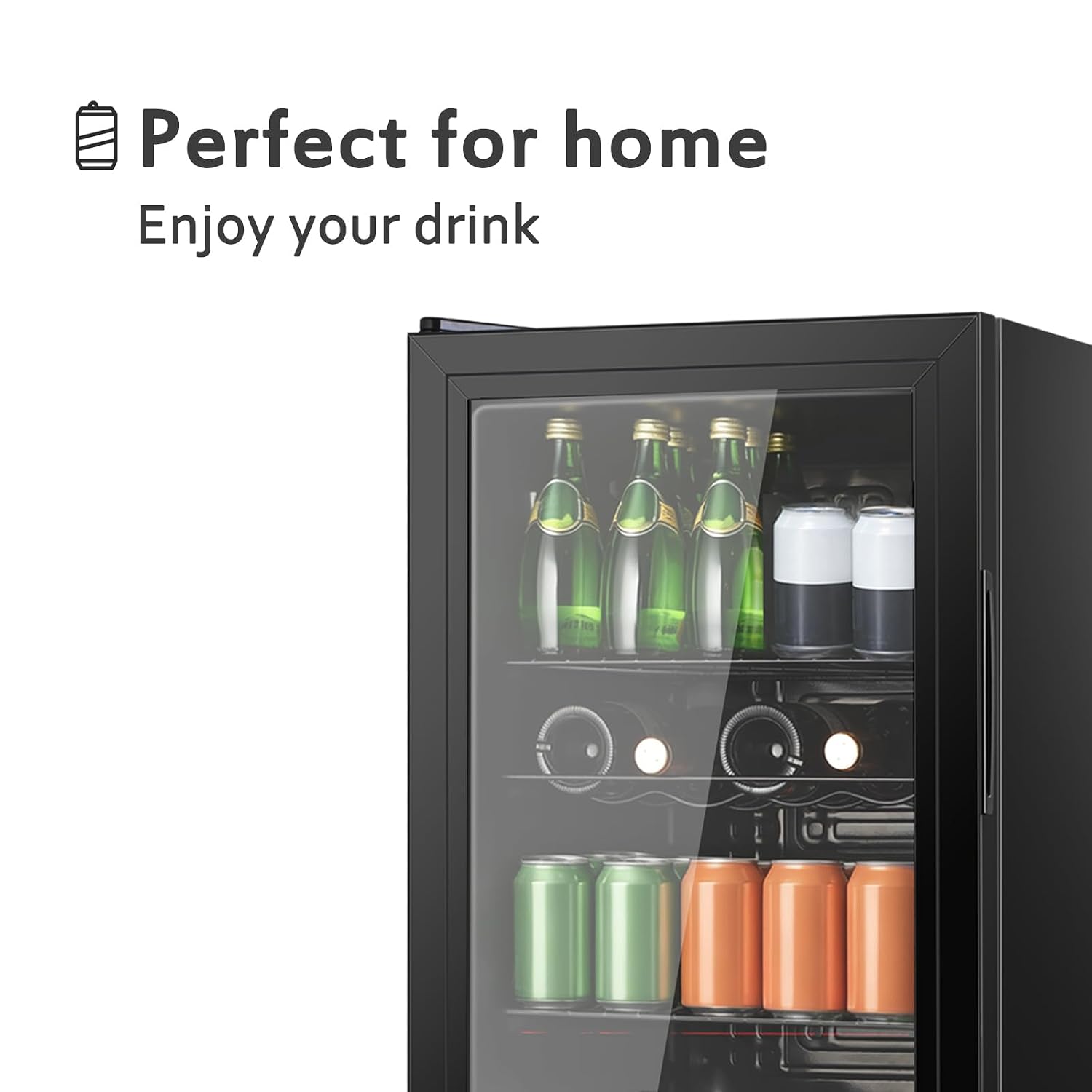 Refrigerador para Bebidas de 4 - Wine Beer Mini Fridge reseña y precio
