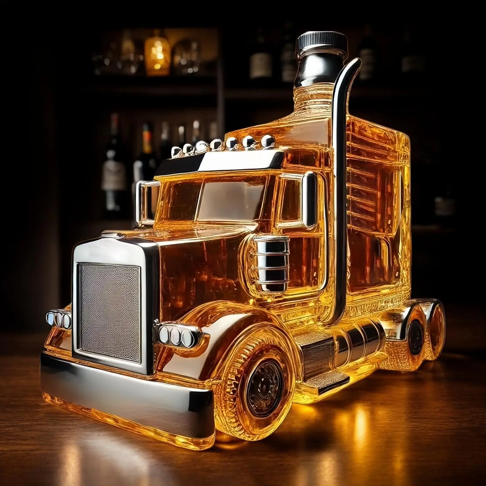 Decantador de whisky decorativ - Wine Beer Truck reseña y precio