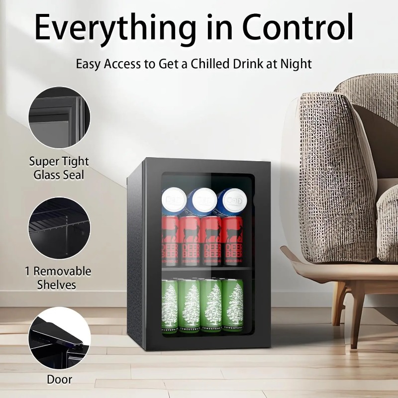 Mini Refrigerador de 24 Latas  - Wine Beer Mini Fridge reseña y precio