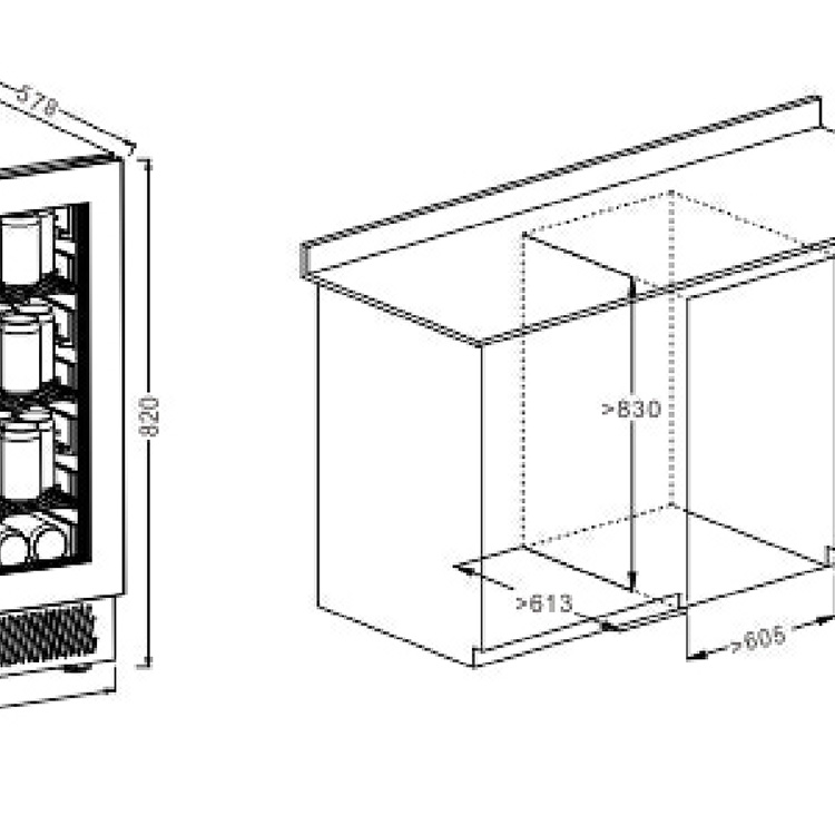Mini Bar Eléctrico de Acero In - Wine Beer Mini Fridge reseña y precio