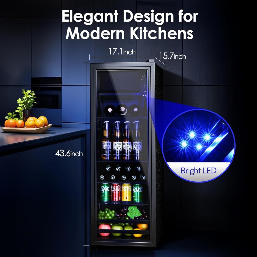 Dispensador de Bebidas Pequeño - Wine Beer Mini Fridge reseña y precio