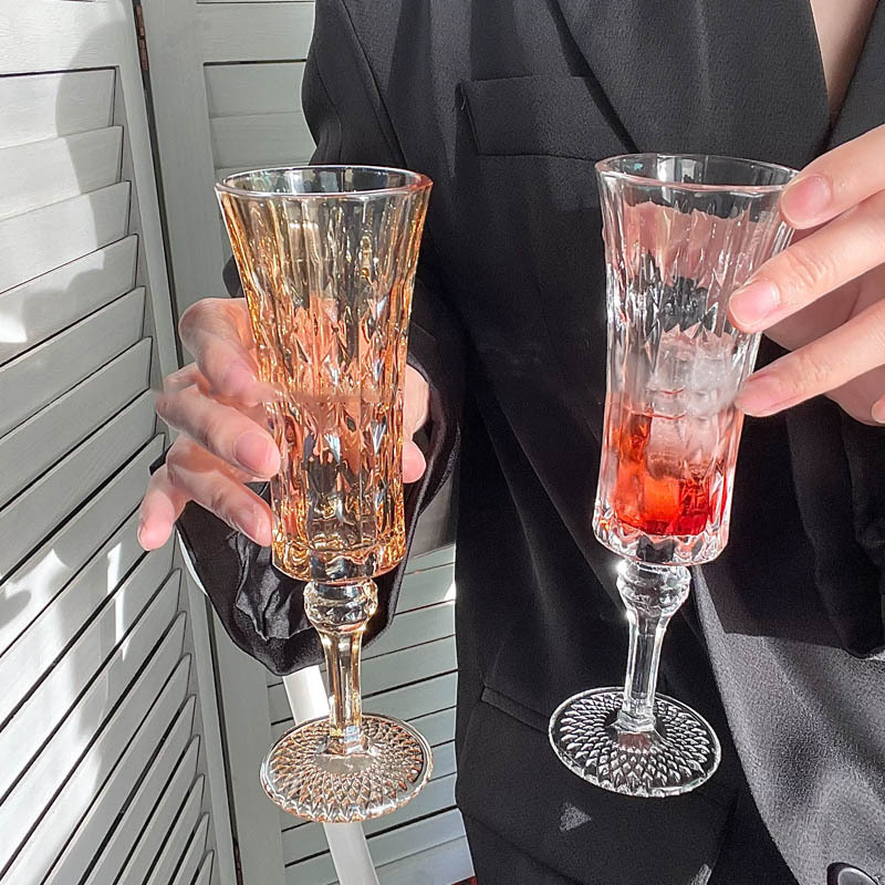 Copa de champán francesa retro - Wine Beer Glass Set reseña y precio
