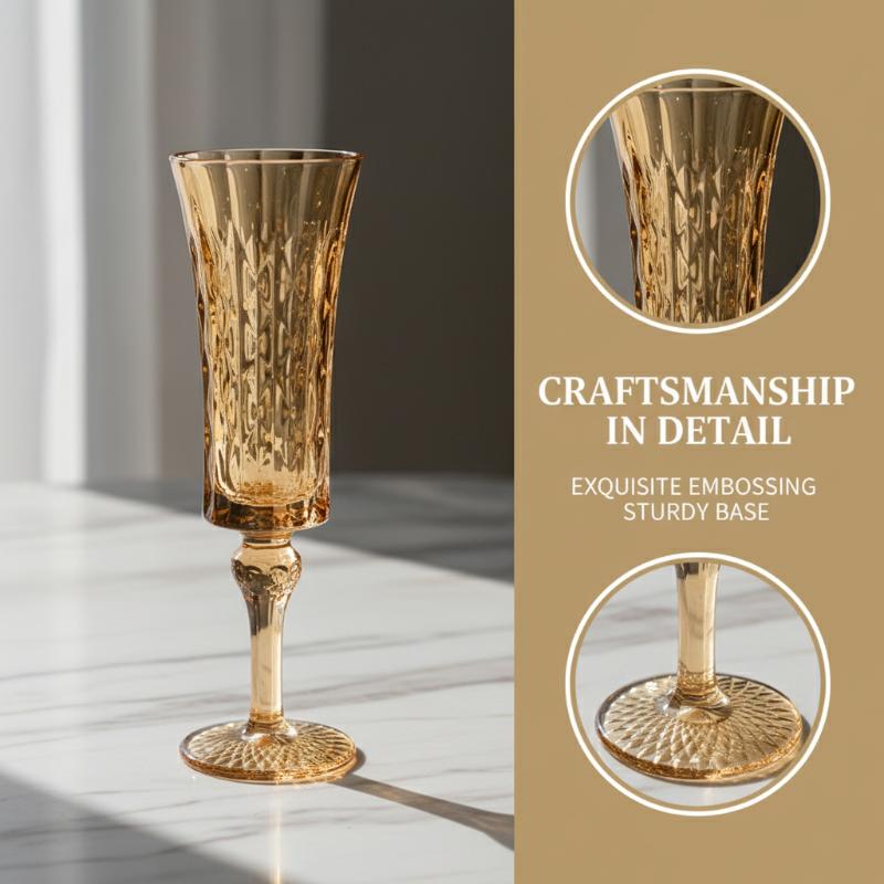 Copa de champán francesa retro - Wine Beer Glass Set reseña y precio