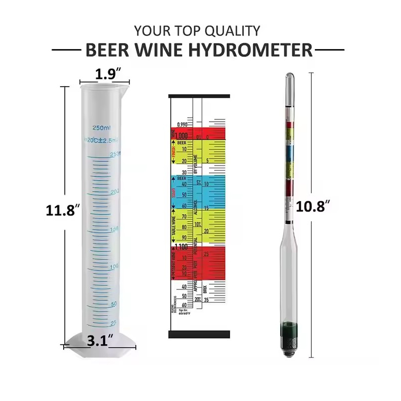 Probador de hidrómetro y botel - Wine Beer And Mead reseña y precio