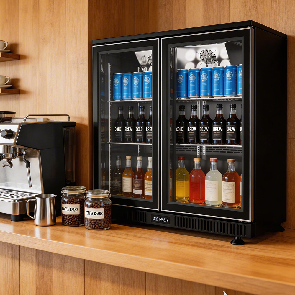 Refrigerador de Bar con Puerta - Wine Beer Mini Fridge reseña y precio